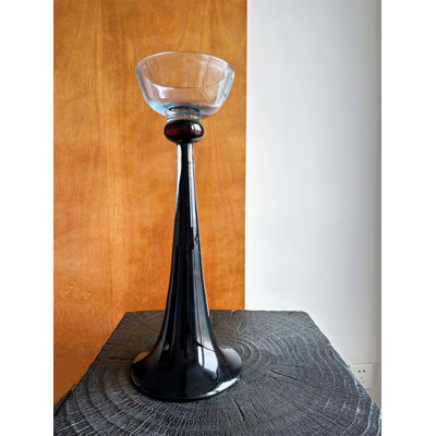17.72'' H Agate / Geode Tabletop Candlestick