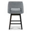 Tabouret de comptoir pivotant 26 po Bethine-1203329571