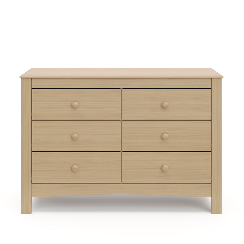 Commode double 6 tiroirs Noah, Bois flottant