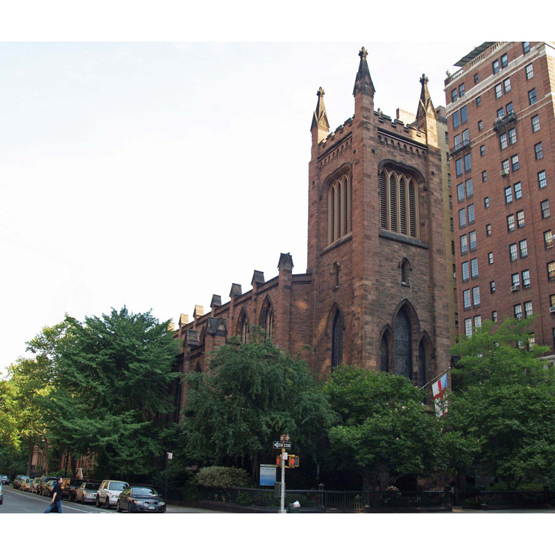 New York City Church of Ascension, H 15 po x l 18 po