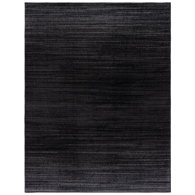 Adirondak Black/Ivory Area Rug, Rectangle 244 x 305cm