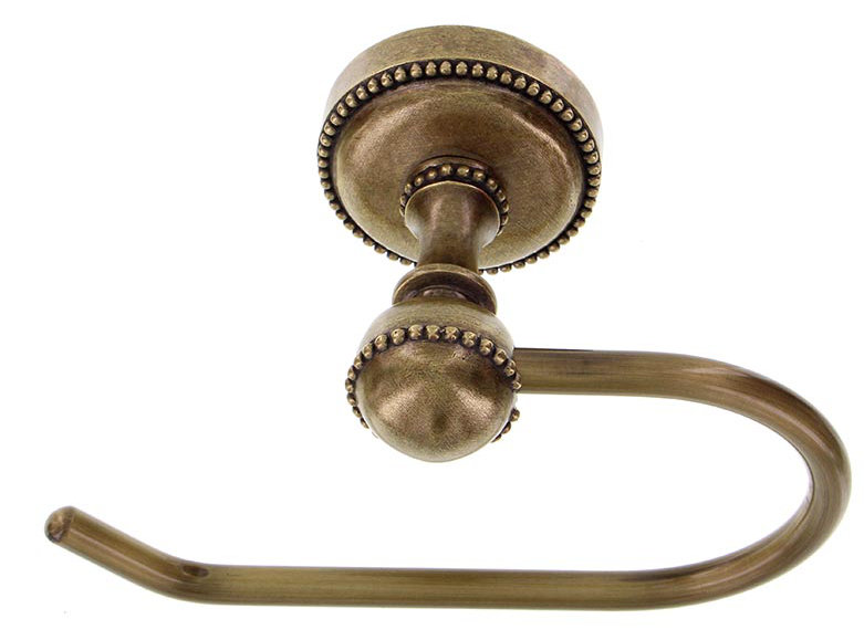 San Michele Wall Mounted Toilet Paper Holder, Antique Brass