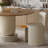 Creative High-end Durable Oak Tabletop Round Table-114373700-114373702
