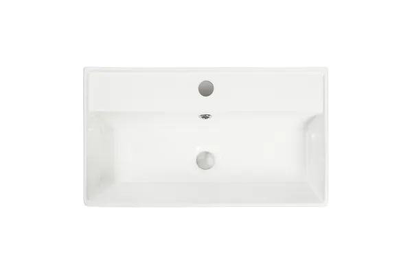 Lavabo 21,6 po seulement, blanc brillant 24V06PB21