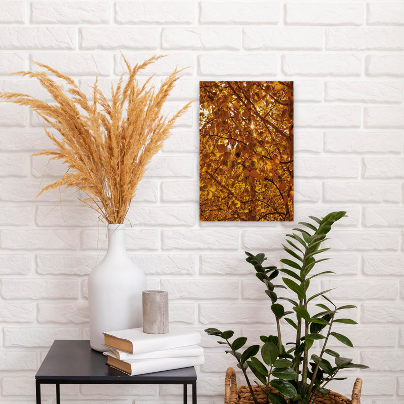 Guanella Pass Sunburst Abstract Contemporary Art, H 18 po x l 12 po