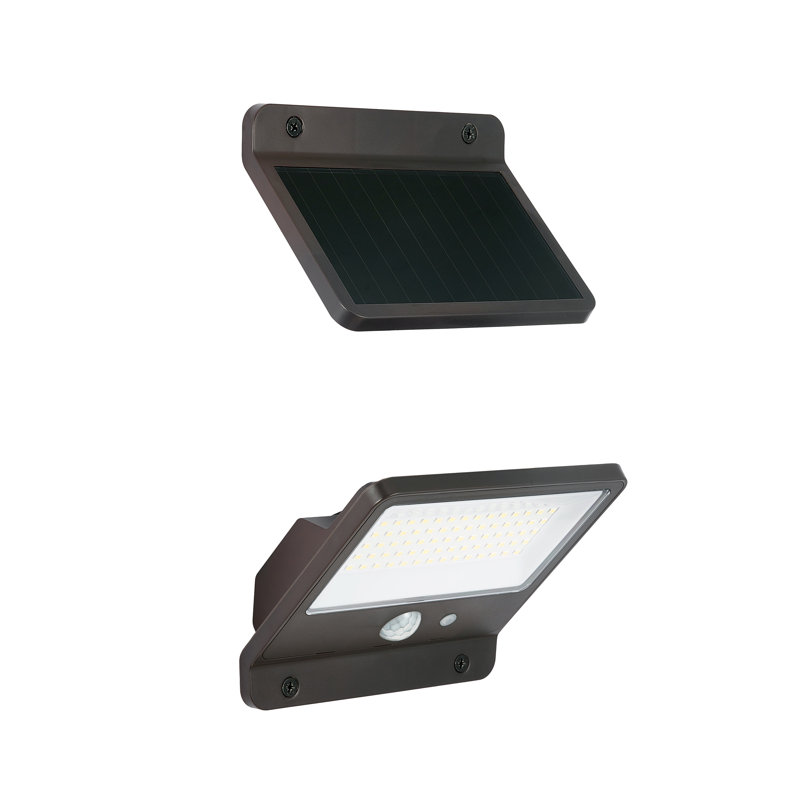 Lumière de sécurité solaire à tête simple 1000 lumens
