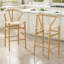 Margo 26.7" Counter Stool with Solid Wood Frame-1056279946
