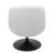 Upholstered Swivel Accent Chair with Metal Round Base -1997409082