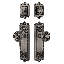 Nostalgic Warehouse Egg & Dart Entry Set with Egg & Dart Knob-809767800-822773629