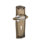Prairie Plate with Decorative Keyhole and Double Dummy with Parlour Lever
