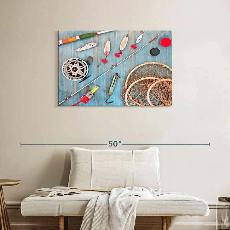 Senne Fishing Tools, 24" H x 36" W