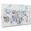 Singapore Skyline Watercolour - Wrapped Canvas