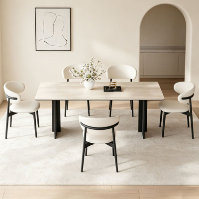 Modern Sintered Stone Dining Table