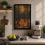 Autumn Forest Path Rustic - Wrapped Canvas-91315220-91315223