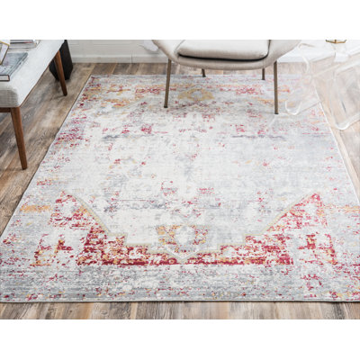 Tapis oriental gris Glasser