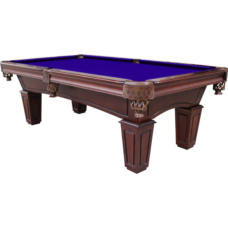 Table de billard en ardoise avec installation professionnelle St Lawrence (valeur de 895 $) incluse, Espresso, Mauve