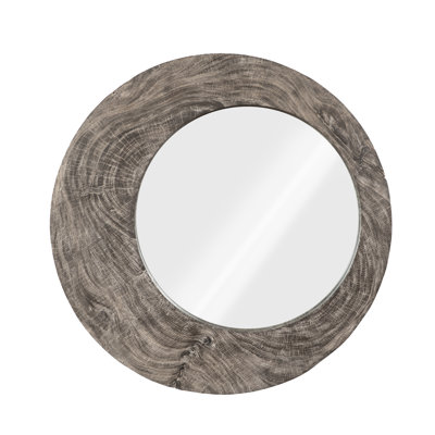 Wood Rustic Accent Mirror