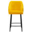 Atka Upholstered Counter Stool with Metal Frame-720138660