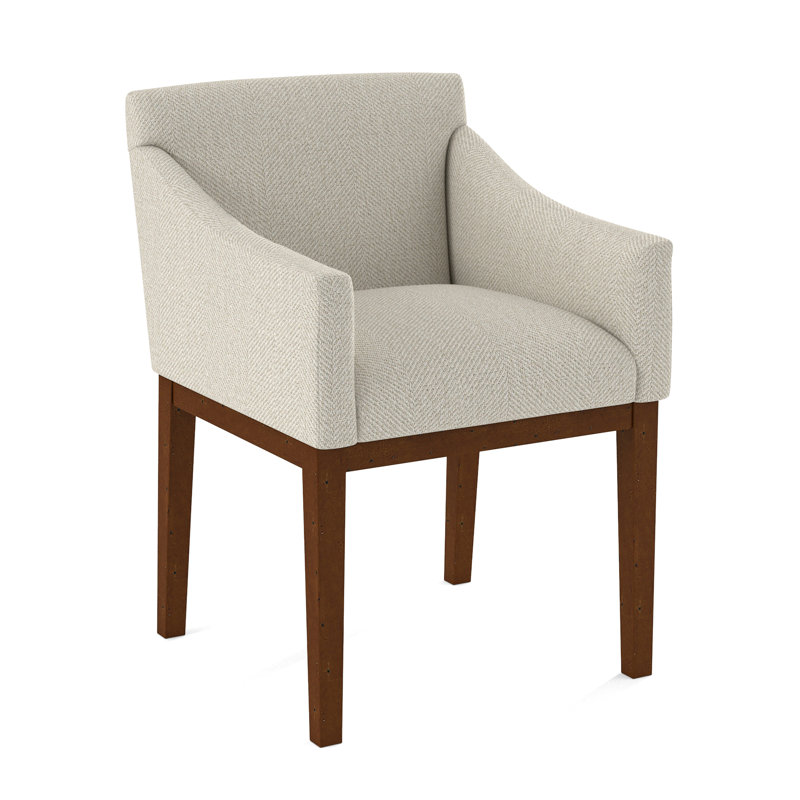 Upholstered Arm Chair, English Saddle, 61363-89