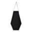 Miroir mural hexagonal avec sangle de suspension en cuir véritable, design minimaliste moderne pour rehausser la lumière et illuminer l'espace.