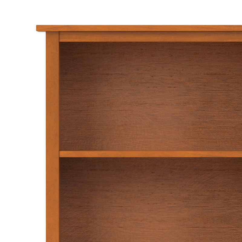 Bibliothèque à 5 tablettes, mobilier de bureau personnel, Brun