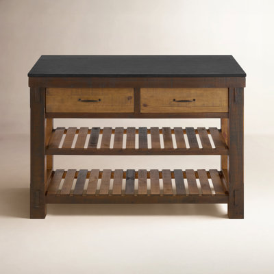 Quartz Top Kitchen Island