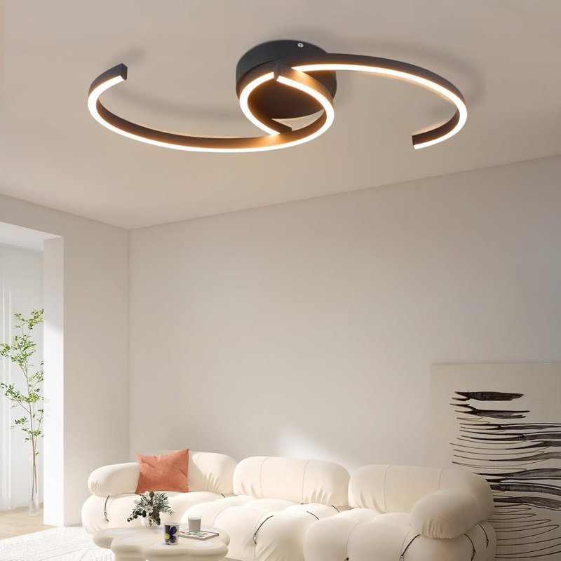 Aluminium LED Flush Mount
