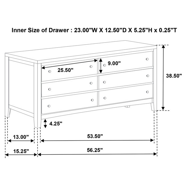 Dimensions du produit
