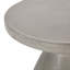 Table d'appoint en béton pour l'extérieur