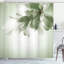  Rideau de douche simple bleu à fleurs ombrées-95077907-95077906