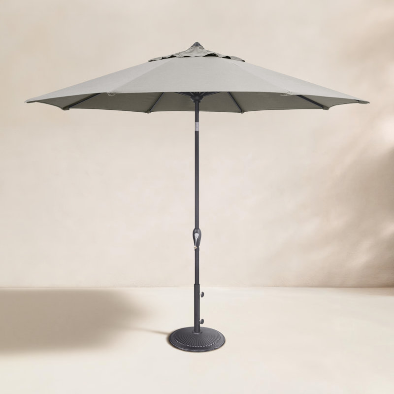 Parasol de marché inclinable 9 pi Colete, Anthracite