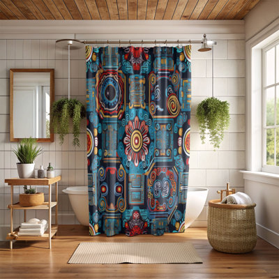 Native Textiles - Premium Shower Curtain