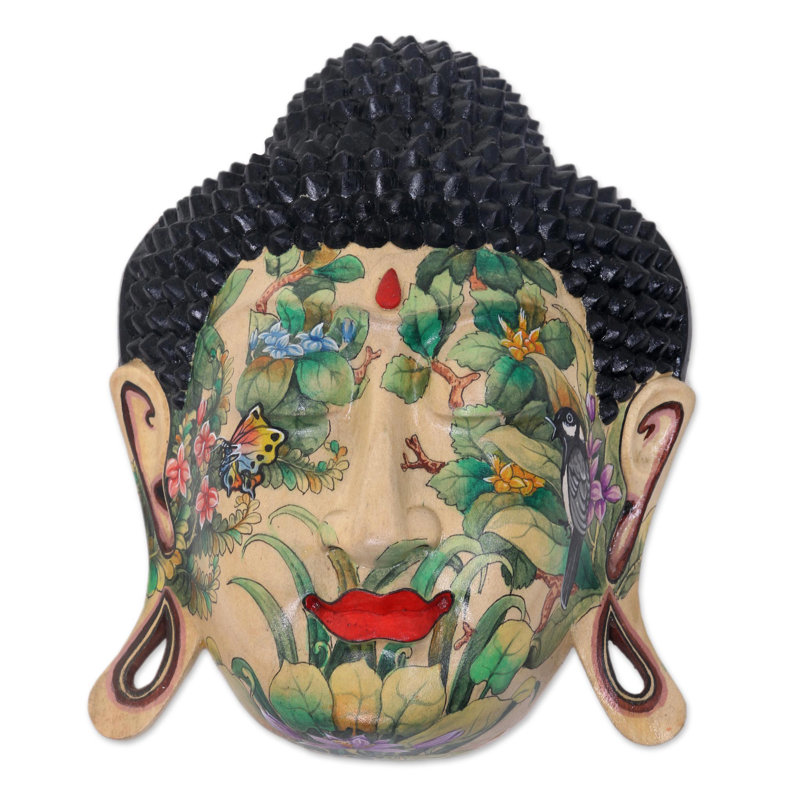 Handmade Traditional People Wall Decor on Wood