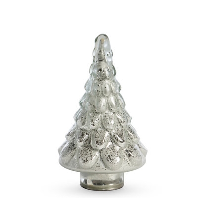 Glass Christmas Tabletop Tree