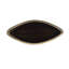 Vase de table en aluminium 15,4 po Brittlynn Gold