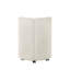 Ensemble de 2 chaises d'appoint en chenille Blayde