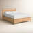 Rory Solid Wood Panel Bed-95755171