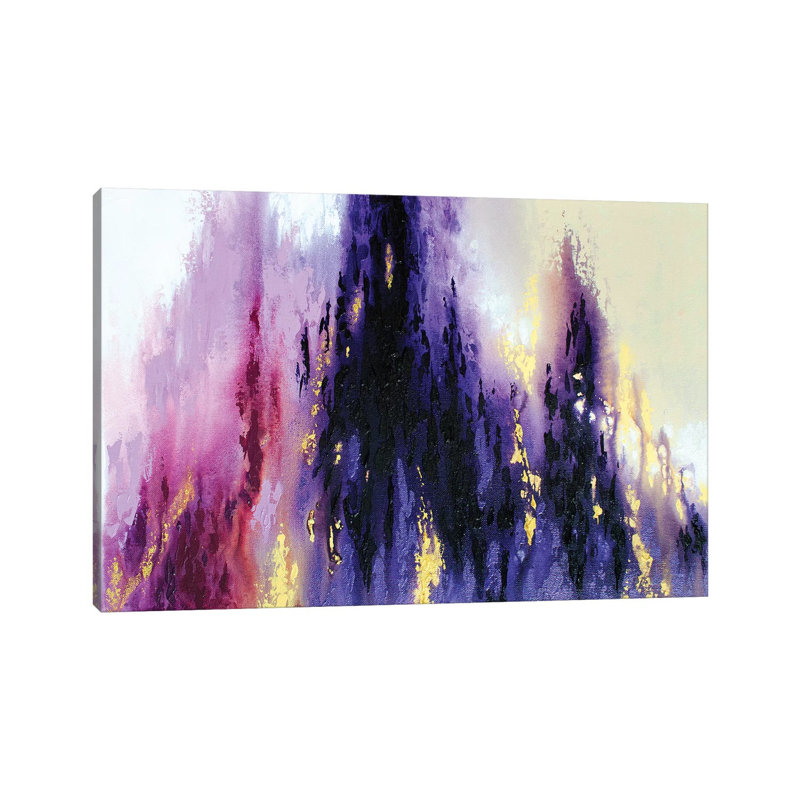 «Iridescent Light» par Spell rebond Fine Art - impression d'art graphique, Toile tendue, 18" H x 26" W x1.5" D, Pas de tapis