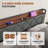 Modern Bed Frame with Charging Station and Upholstered Headboard-21771592