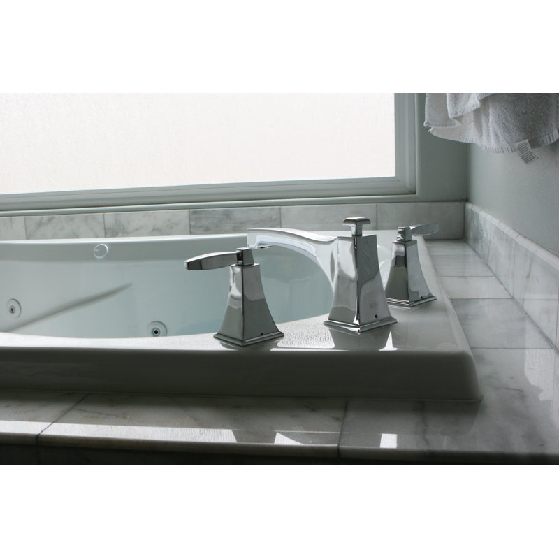 Intrigue 2 Handle Deck Roman Tub Faucet, Chrome