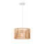Luminaire suspendu tambour 1 lumière Huya