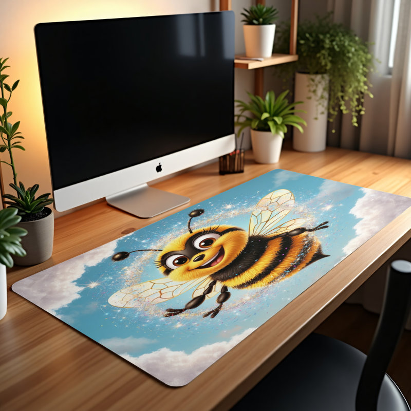 Polyester Desk Pad, 23.6x13.8