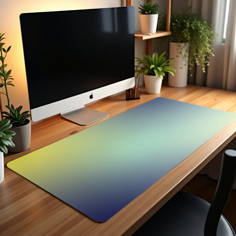 Polyester Desk Pad, 23.6x13.8