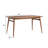 Jarvais 59" Mid-Century Dining Table-1708405734