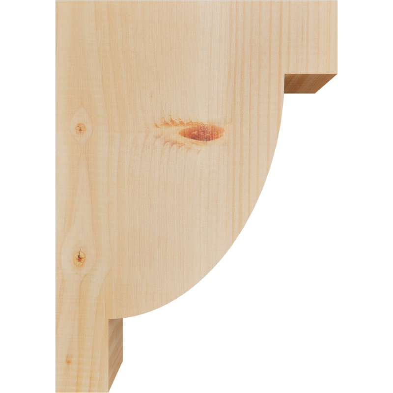 Corbeau alpin, H 16 po x l 3,5 po x P 12 po, Sapin de Douglas, Lisse