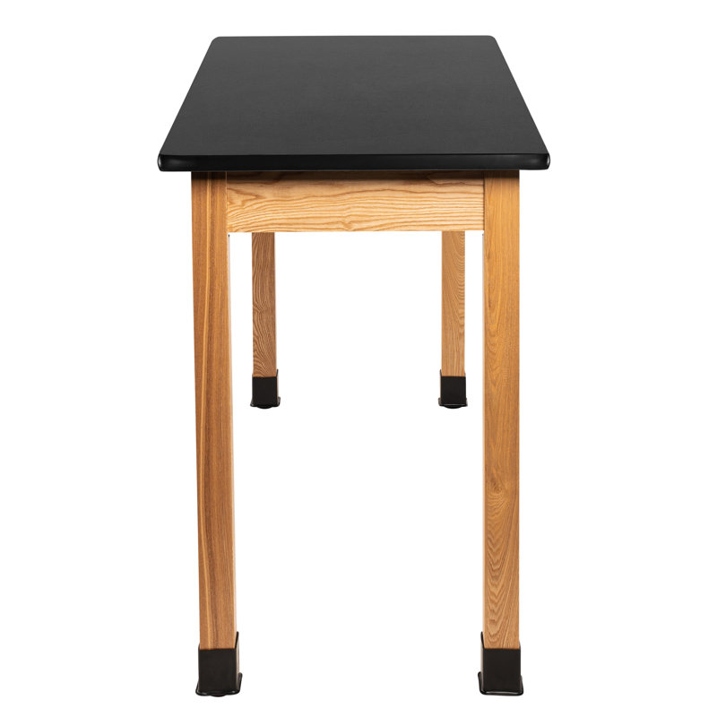Black High Pressure Laminate Rectangular Science Table