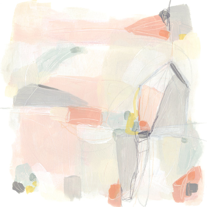 Prisme pastel I, H 20 po x l 20 po