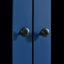 Garde-manger moderne avec 6 portes, armoire de rangement avec tiroirs, tablettes réglables, plateaux coulissants et support à vin pour la salle à manger-899015847