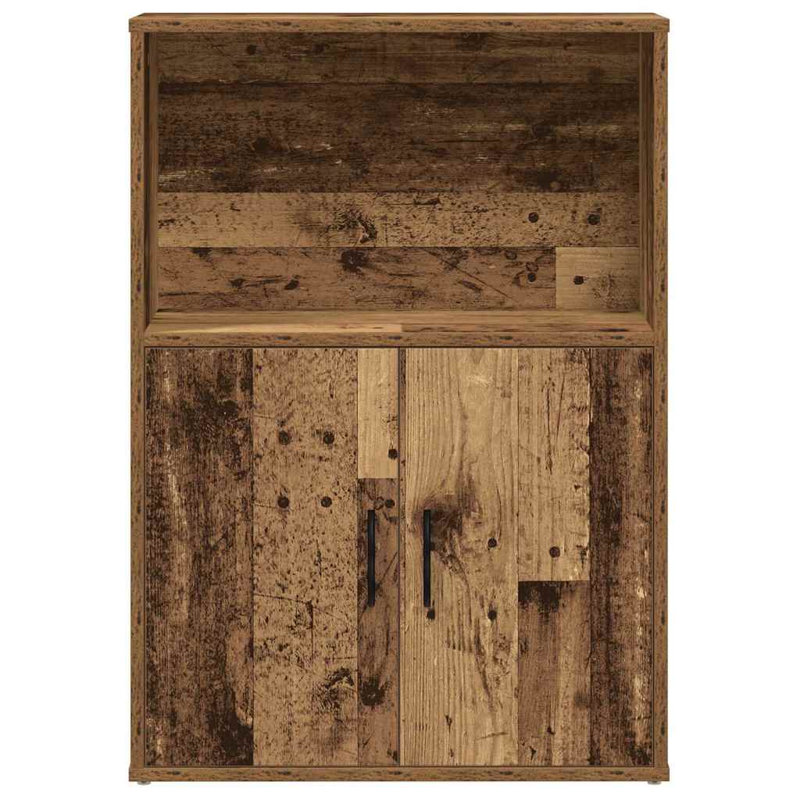 Shevetta 85cm H x 60cm W Bookcase, Old Wood