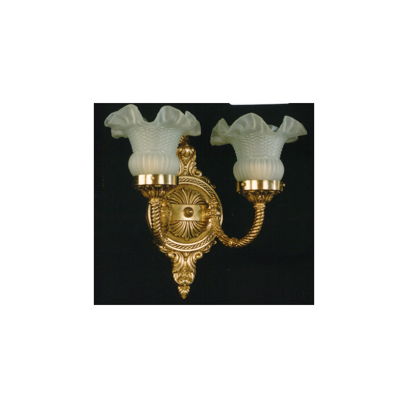Cowie Armed Sconce, French Gold